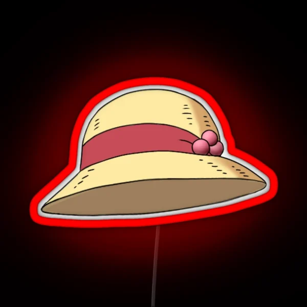 Howl S Moving Castle Hat RGB Neon Sign