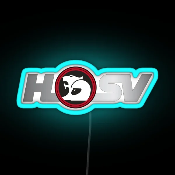 HSV Holden Special Vehicle RGB Neon Sign