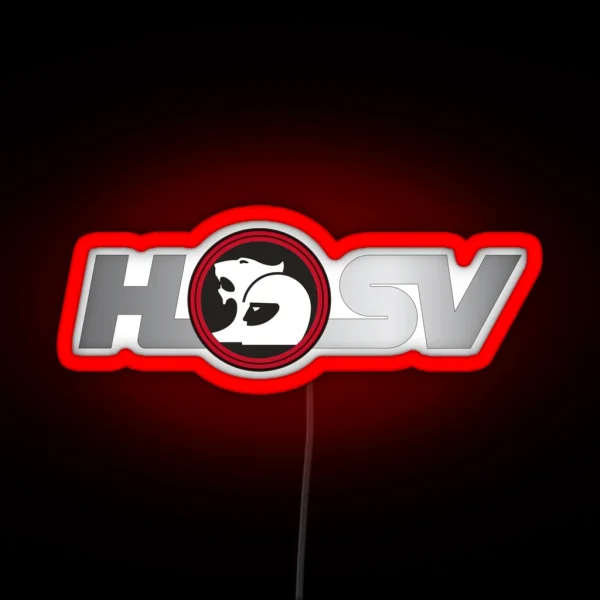 HSV Holden Special Vehicle RGB Neon Sign