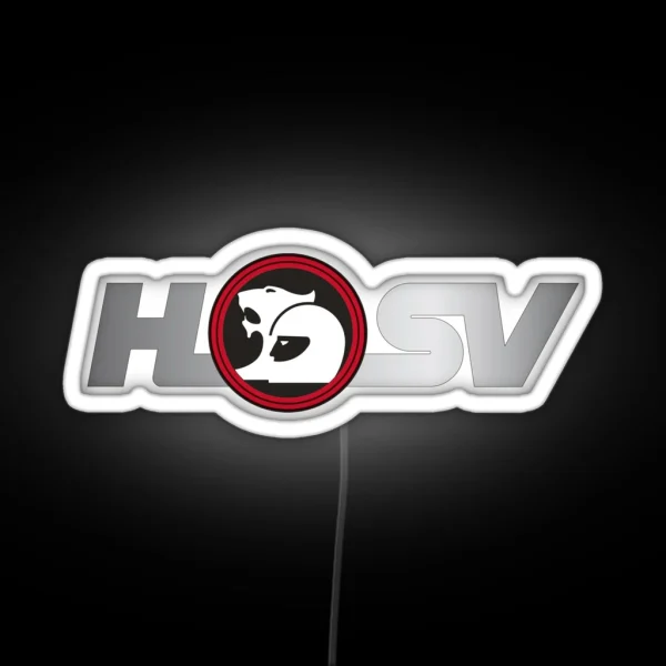 HSV Holden Special Vehicle RGB Neon Sign