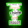 HTTYD Inspired Heart Of A Chief RGB Neon Sign - Image 4