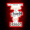 HTTYD Inspired Heart Of A Chief RGB Neon Sign - Image 2