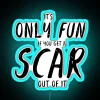HTTYD Inspired It S Only Fun If You Get A Scar Out Of It RGB Neon Sign - Image 2
