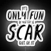 HTTYD Inspired It S Only Fun If You Get A Scar Out Of It RGB Neon Sign - Image 4