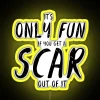 HTTYD Inspired It S Only Fun If You Get A Scar Out Of It RGB Neon Sign - Image 5