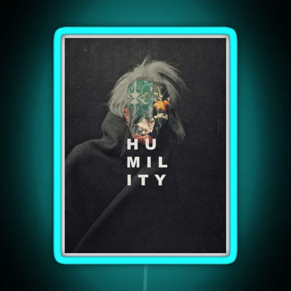 Humility RGB Neon Sign