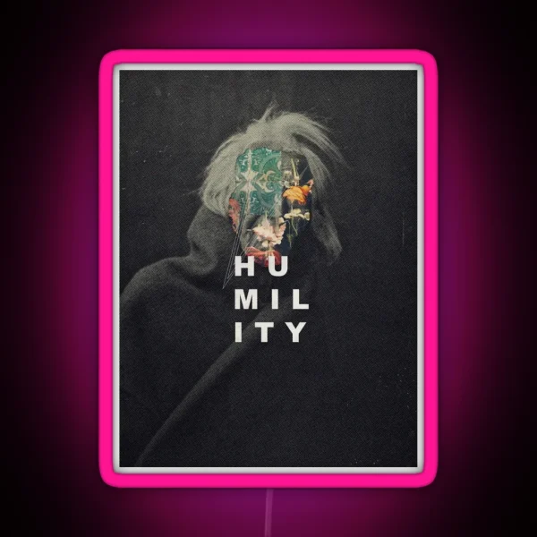 Humility RGB Neon Sign