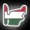 Hungaroring Flag RGB Neon Sign - Image 4