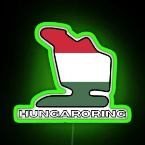 Hungaroring World Circuit GP RGB Neon Sign