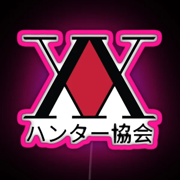 Hunter Association Logo 4 RGB Neon Sign
