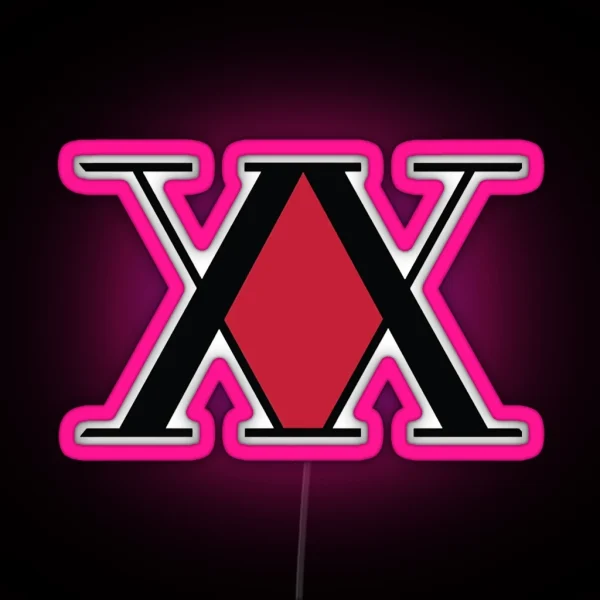 Hunter Association Logo RGB Neon Sign