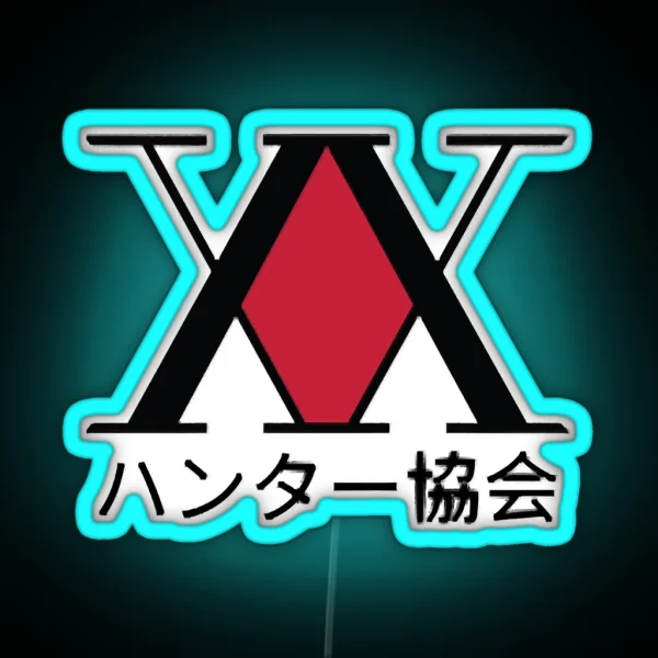 Hunter Association Logo RGB Neon Sign