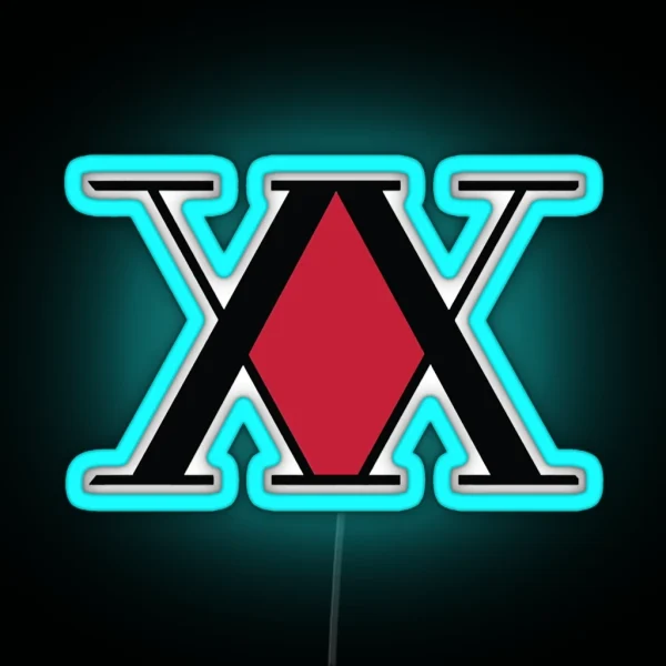 Hunter Association Logo RGB Neon Sign