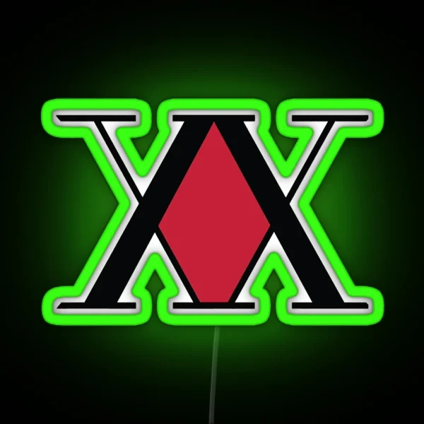 Hunter Association Logo RGB Neon Sign