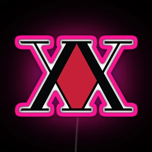 Hunter Association Logo RGB Neon Sign