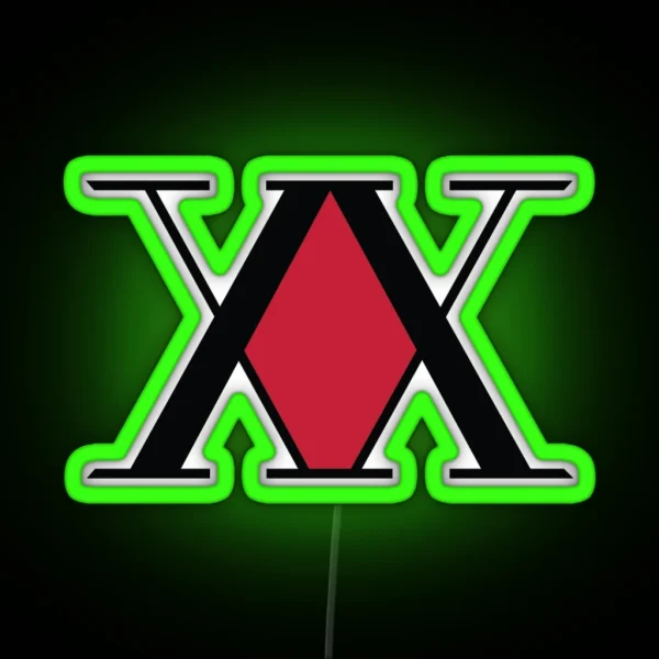 Hunter Association RGB Neon Sign