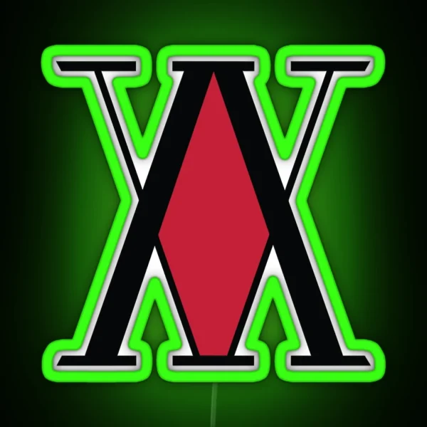 Hunter Association RGB Neon Sign