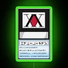 Hunter Card Manga RGB Neon Sign - Image 3