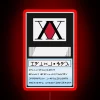 Hunter Card Manga RGB Neon Sign