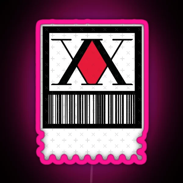 Hunter License RGB Neon Sign