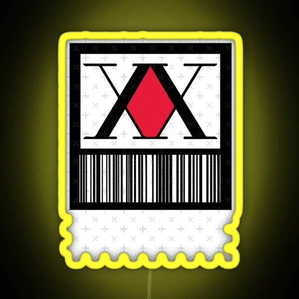 Hunter License RGB Neon Sign