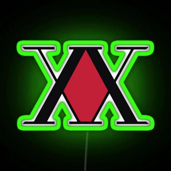 Hunter Logo Led RGB Neon Sign