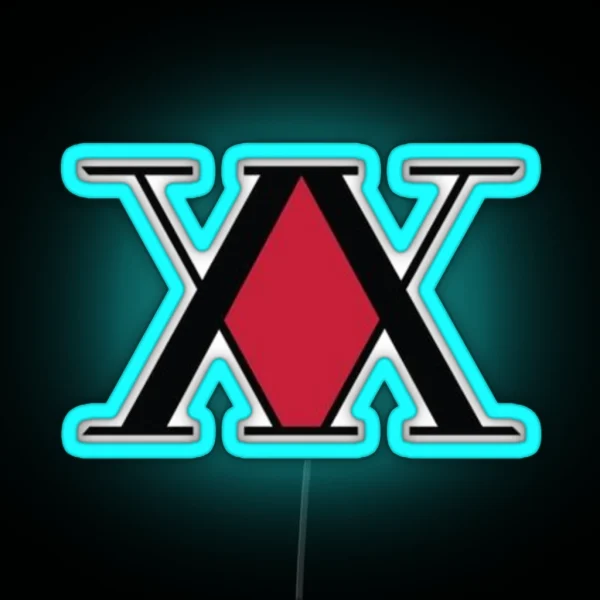 Hunter Logo RGB Neon Sign