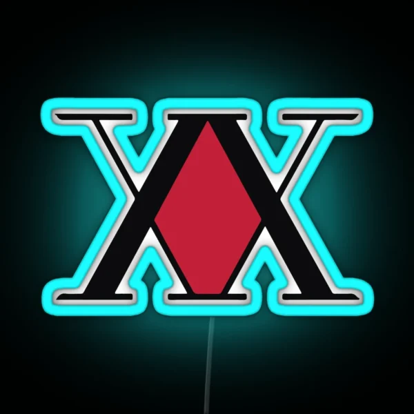 Hunter Logo RGB Neon Sign