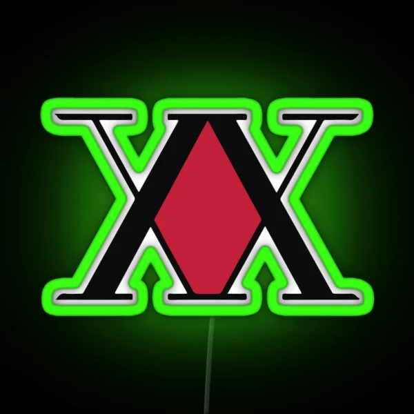 Hunter Logo RGB Neon Sign
