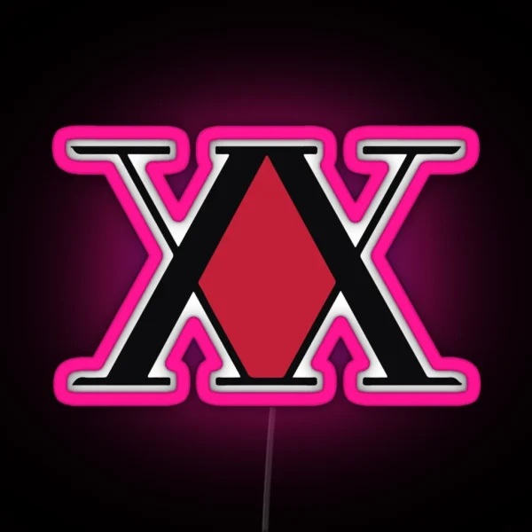 Hunter Logo RGB Neon Sign