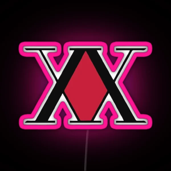 Hunter Logo RGB Neon Sign