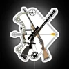 Hunter Toys Hunting Weapons Hunter Gifts RGB Neon Sign - Image 4