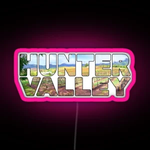 HUNTER VALLEY NSW Australia Lindeman S Winery Estate RGB Neon Sign