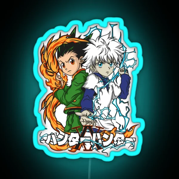 Hunter X RGB Neon Sign