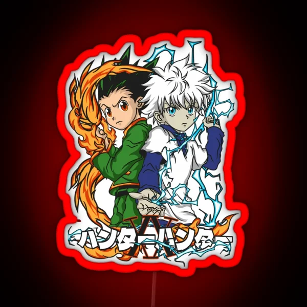 Hunter X RGB Neon Sign