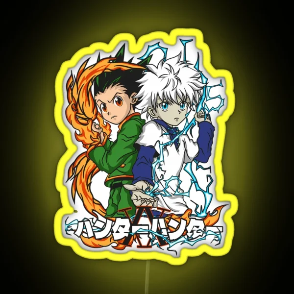 Hunter X RGB Neon Sign