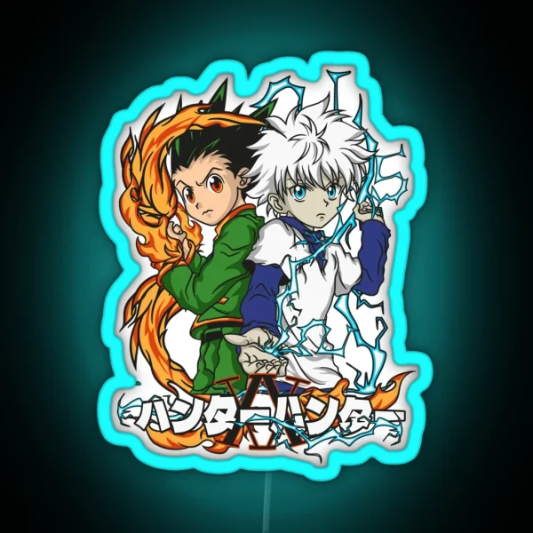 Hunter X RGB Neon Sign
