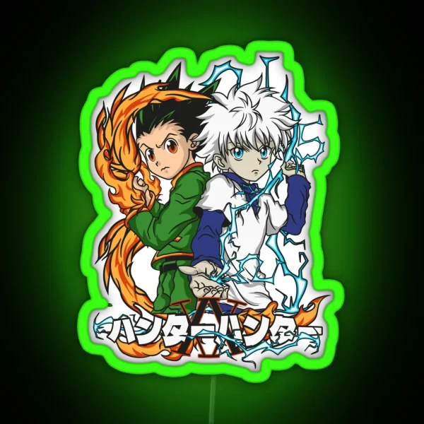 Hunter X RGB Neon Sign