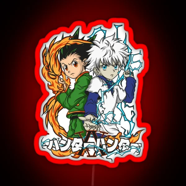 Hunter X RGB Neon Sign