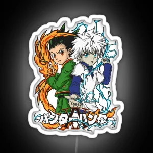 Hunter X RGB Neon Sign