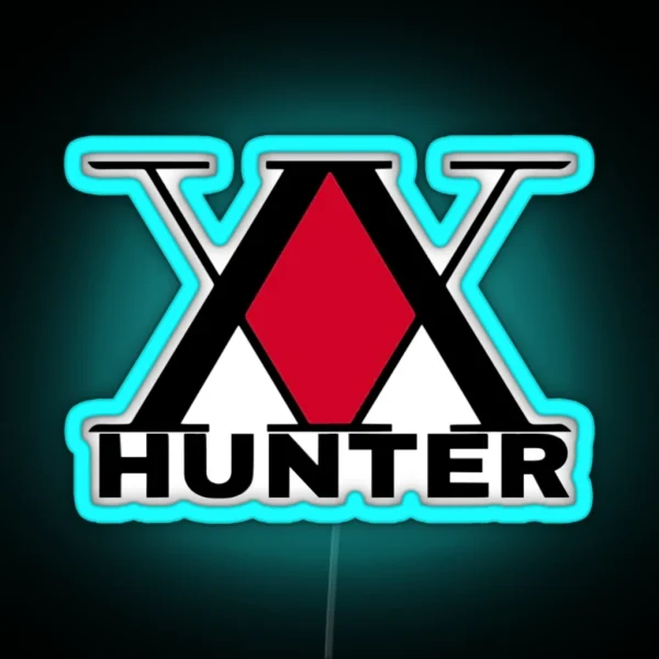 Hunters Xx RGB Neon Sign