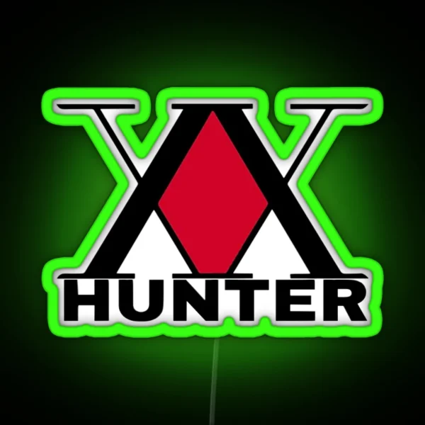 Hunters Xx RGB Neon Sign