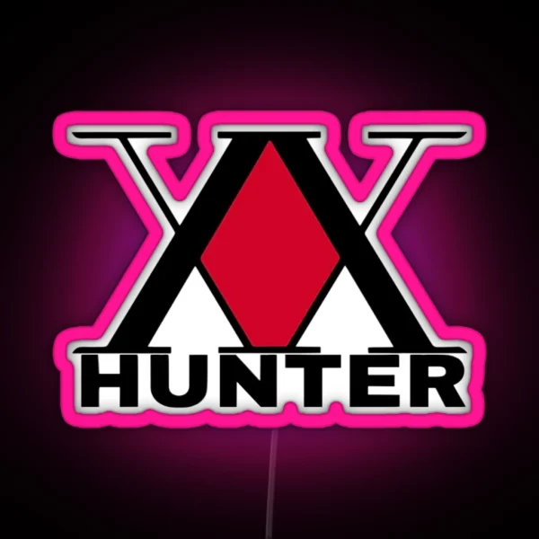 Hunters Xx RGB Neon Sign
