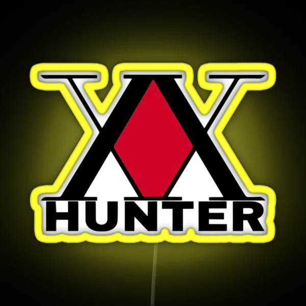 Hunters Xx RGB Neon Sign