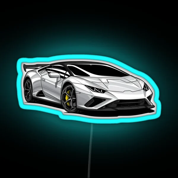Huracan RWD RGB Neon Sign