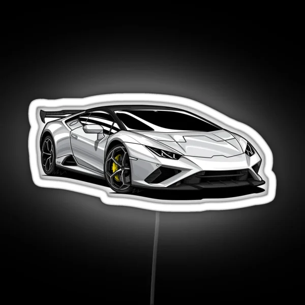 Huracan RWD RGB Neon Sign