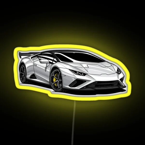 Huracan RWD RGB Neon Sign