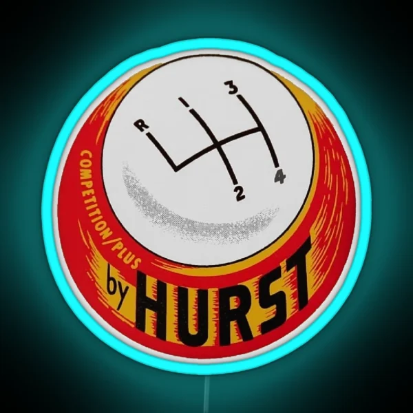 Hurst Shift Led RGB Neon Sign