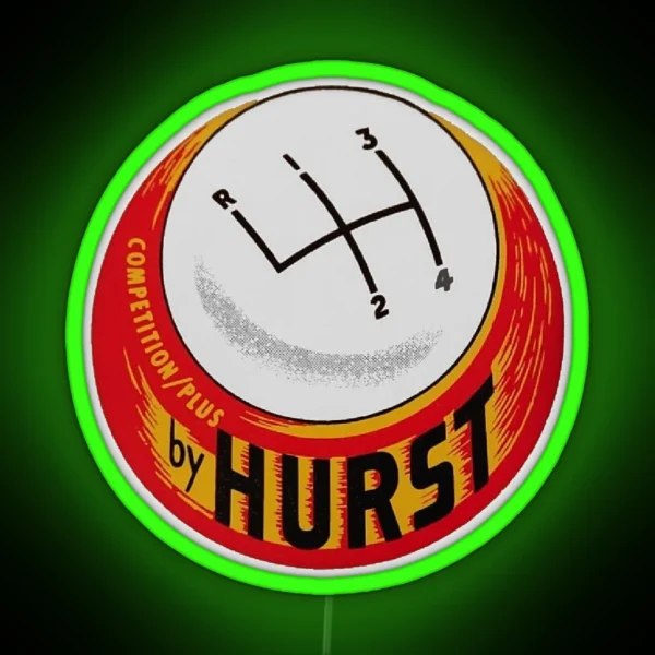 Hurst Shift Led RGB Neon Sign