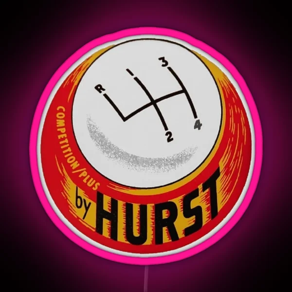 Hurst Shift Led RGB Neon Sign